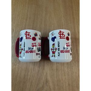 St. Louis Cardinals Coffee Mugs 15oz Set of 2 – Official MLB Licensed Redbirds